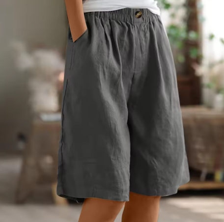 Shorts met luchtige pasvorm en comfortabele snit voor zomerdagen