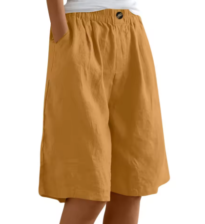 Shorts met luchtige pasvorm en comfortabele snit voor zomerdagen