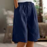 Shorts met luchtige pasvorm en comfortabele snit voor zomerdagen