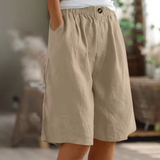 Shorts met luchtige pasvorm en comfortabele snit voor zomerdagen