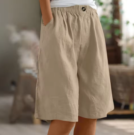 Shorts met luchtige pasvorm en comfortabele snit voor zomerdagen