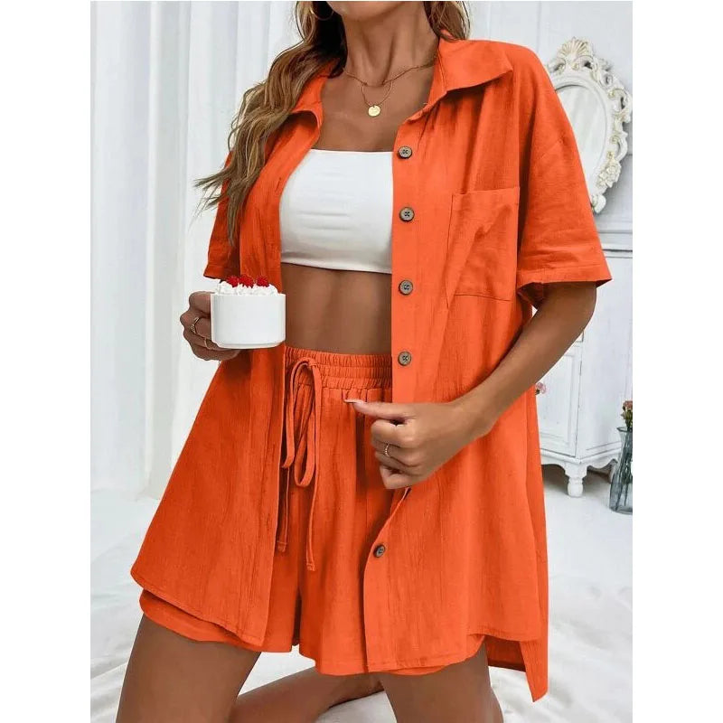 Florientje | Two-piece set met moderne pasvorm en levendige kleur