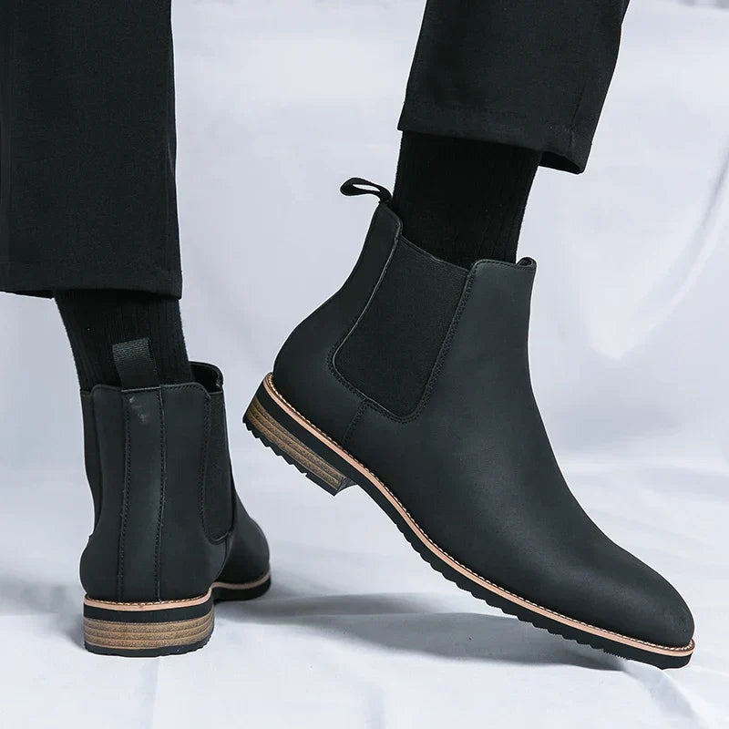 Chelsea Boots met tijdloos design en duurzaam leer