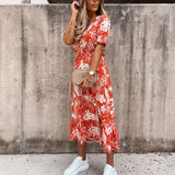 Lila | Zomerjurk met kleurrijk design en ademende stof