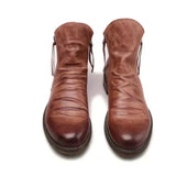 Chelsea Boots met cavallino-afwerking en tijdloze uitstraling
