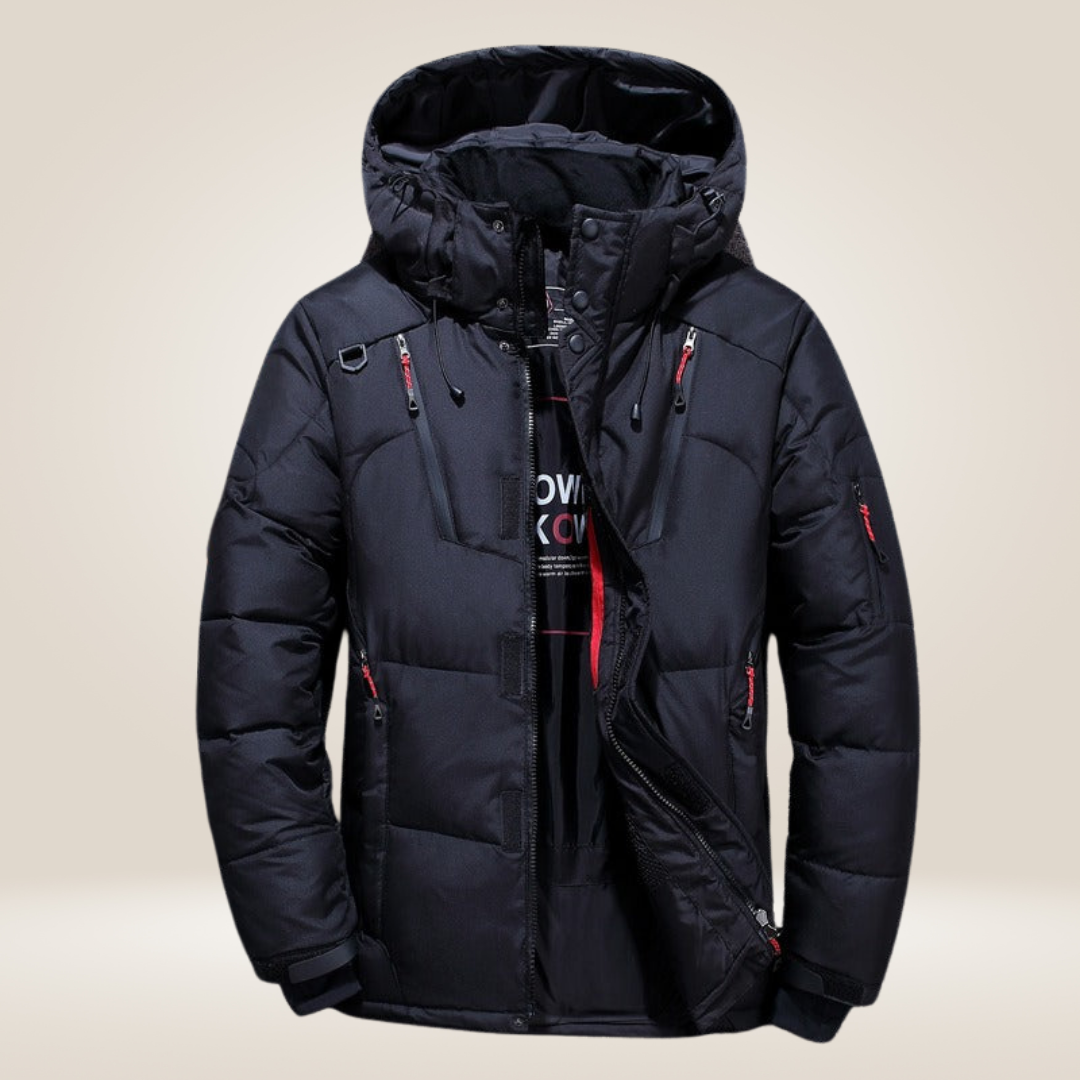 Winterjas met waterafstotende coating en warme isolatie