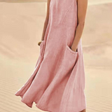 Zomerjurk met elegante pasvorm voor warme dagen