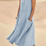 Zomerjurk met elegante pasvorm voor warme dagen