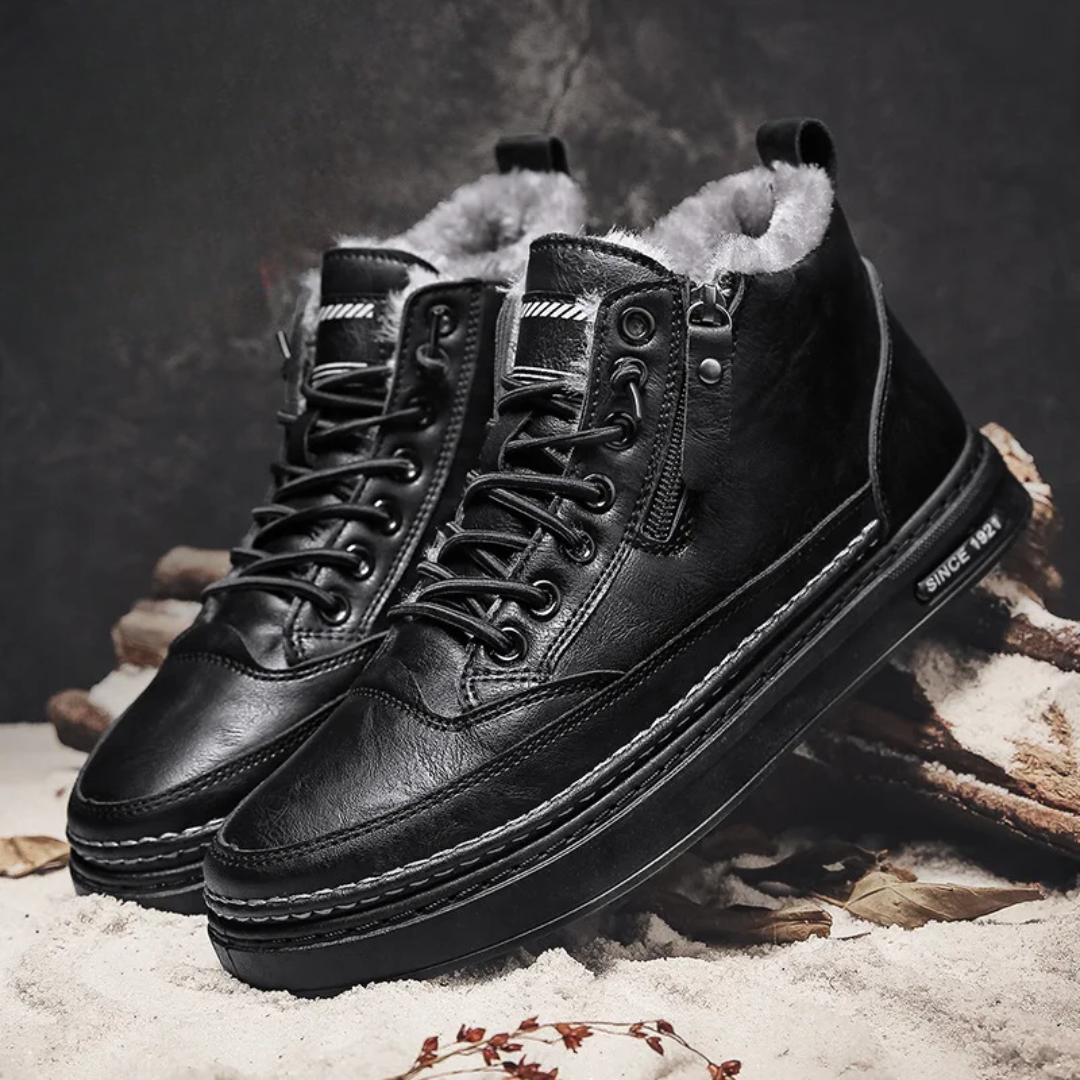 Winterlaarzen met warme voering en antislip zool