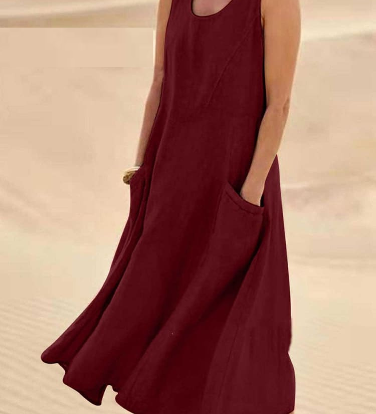 Zomerjurk met elegante pasvorm voor warme dagen
