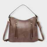Handtas met elegant design en magnetische sluiting