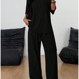 Off-shoulder set met elegante pasvorm voor casual chic