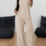 Off-shoulder set met elegante pasvorm voor casual chic