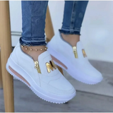 Orthopedische sneakers met brede teenruimte en voetboogondersteuning