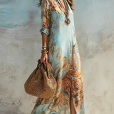 Cleo™ | Elegante Mediterrane Blousejurk