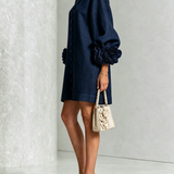 Amara | Elegante Mini-Jurk met Bloemendetails