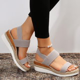 Orthopedische sandalen met dempende zool en ademende pasvorm