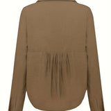 Hannah | Elegant shirt met lange mouwen voor elke dag