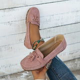 Claire | Comfortabele Suède Loafers met Kwastjes