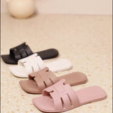 Slippers met zacht comfort en licht instapmodel