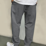 Joggingbroek met minimalistische look en zachte stof voor dagelijks