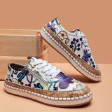Tessa | Sneakers met Vintage Bloemontwerp en Comfortabele Pasvorm