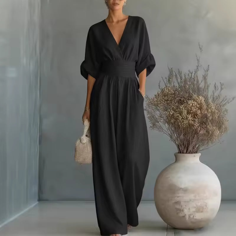 Valentina | Elegante Jumpsuit met Geaccentueerde Taille