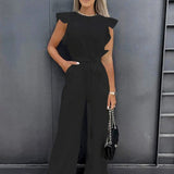 Daniela | Jumpsuit met ruches en elegante pasvorm voor speciale gelegenheden