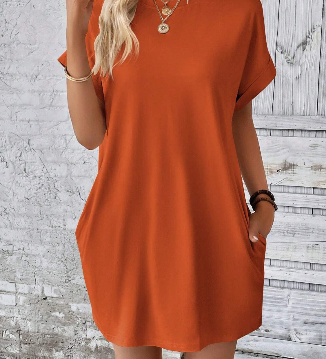 Tinne | Mini jurk met korte mouwen voor casual elegantie