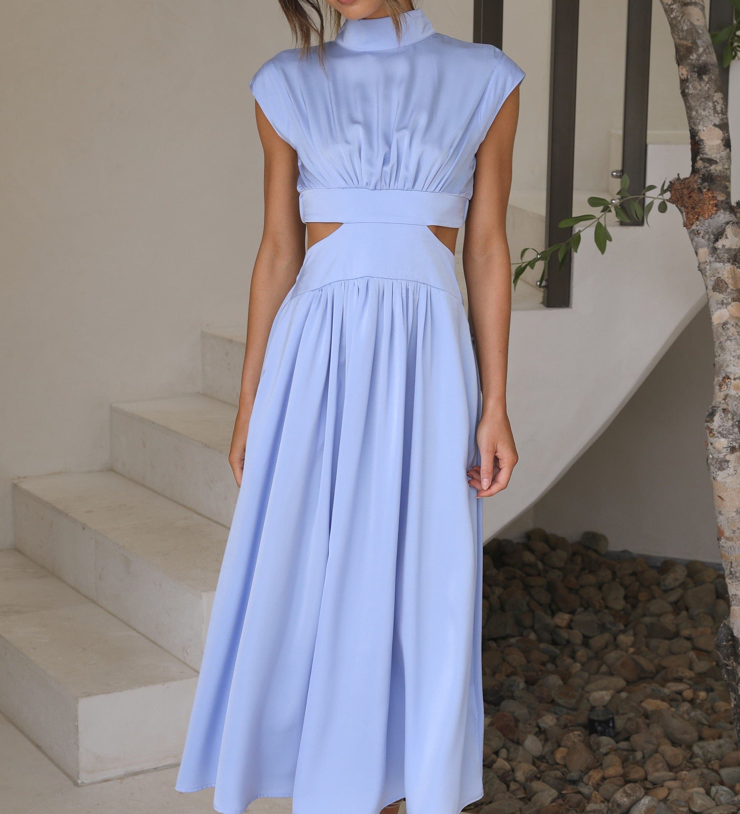 Tess | Midi jurk met elegante snit en veelzijdige pasvorm