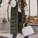 Romy | Lange Herfstjas met Moderne Pasvorm en Extra Warmte