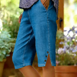 Denim shorts met casual pasvorm voor elke dag