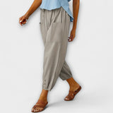 Harem broek met relaxte boho stijl en ultiem comfort