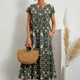 Roosje | Vintage jurk met tijdloze elegantie en moderne pasvorm