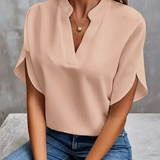 Ize | Blouse met V-hals en elegante mouwen voor elke gelegenheid