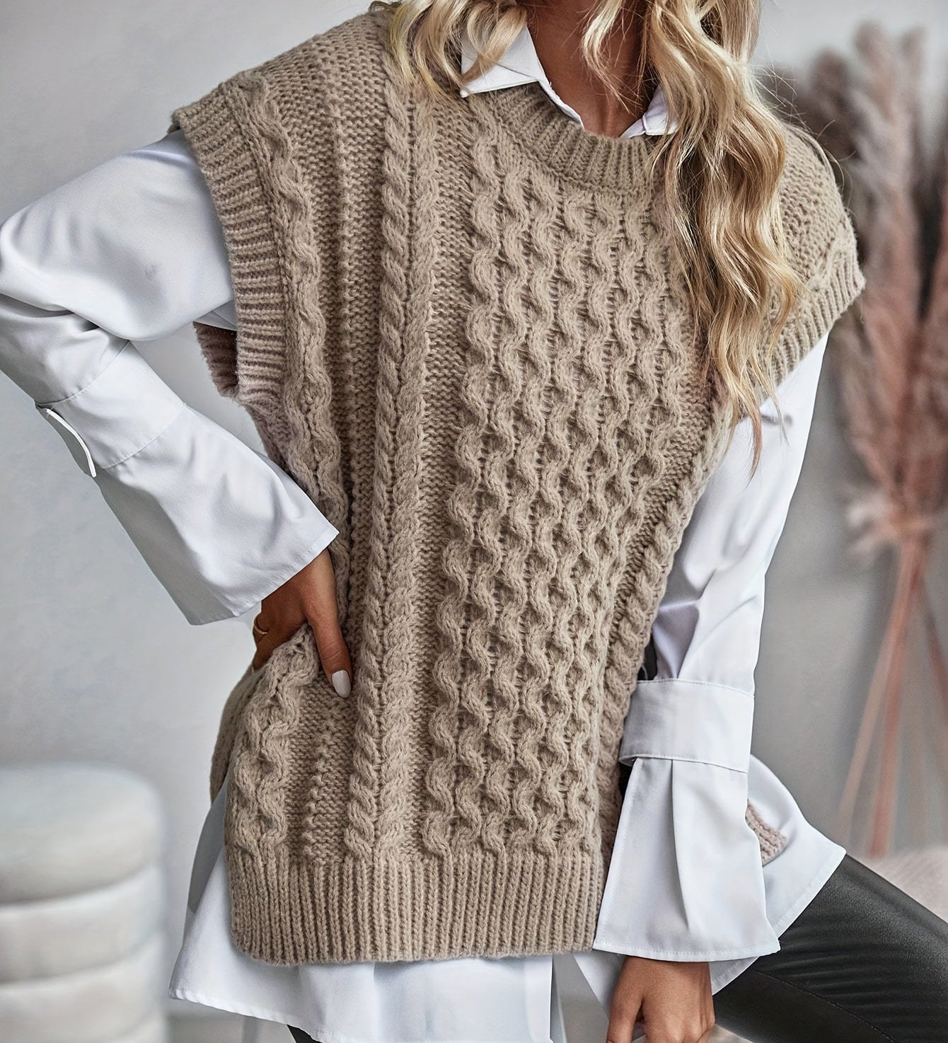 Iris | Gebreid vest met zachte pasvorm voor dagelijks comfort