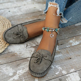 Claire | Comfortabele Suède Loafers met Kwastjes