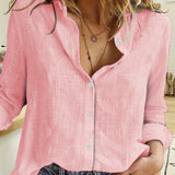 Hannah | Elegant shirt met lange mouwen voor elke dag
