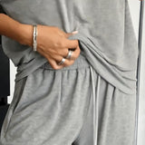 Off-shoulder set met elegante pasvorm voor casual chic