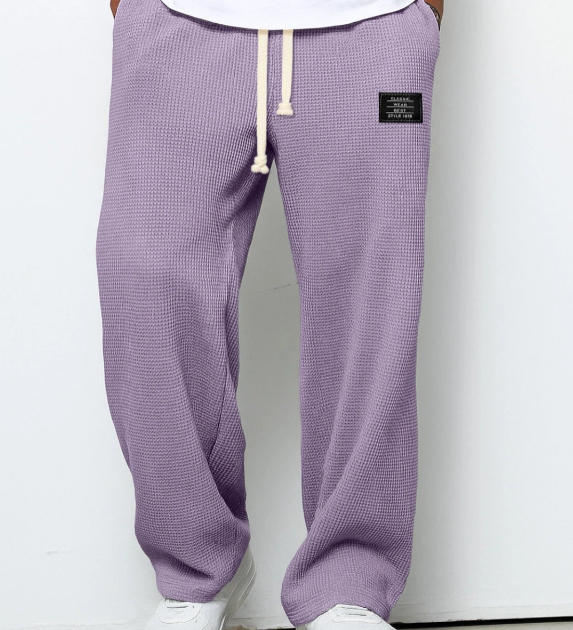 Joggingbroek met zachte stof en relaxte pasvorm voor dagelijks comfort