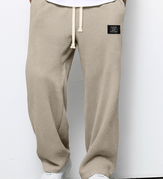 Joggingbroek met zachte stof en relaxte pasvorm voor dagelijks comfort