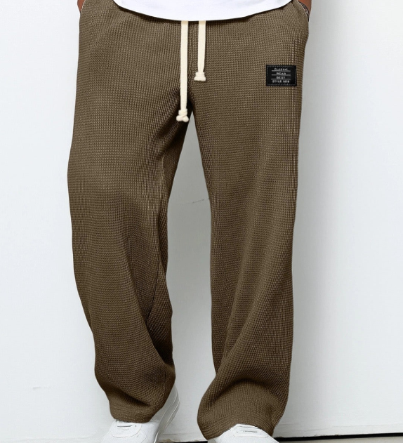 Joggingbroek met zachte stof en relaxte pasvorm voor dagelijks comfort