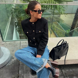 Mylene | Blazer met elegante pasvorm voor zakelijk en casual gebruik
