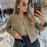 Mylene | Blazer met elegante pasvorm voor zakelijk en casual gebruik