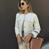 Mylene | Blazer met elegante pasvorm voor zakelijk en casual gebruik