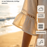 Amara™ | Elegante Buikcamouflerende Midi Jurk