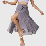 Rok met zakken en hoge taille voor een flatterend silhouet