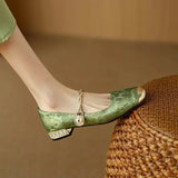 Bandschoenen met pareldetail en glanzende afwerking