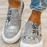 Slip-on schoenen met orthopedische steun en veelzijdige stijl