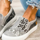 Slip-on schoenen met orthopedische steun en veelzijdige stijl